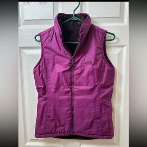 The North Face Magenta Insulated Vest